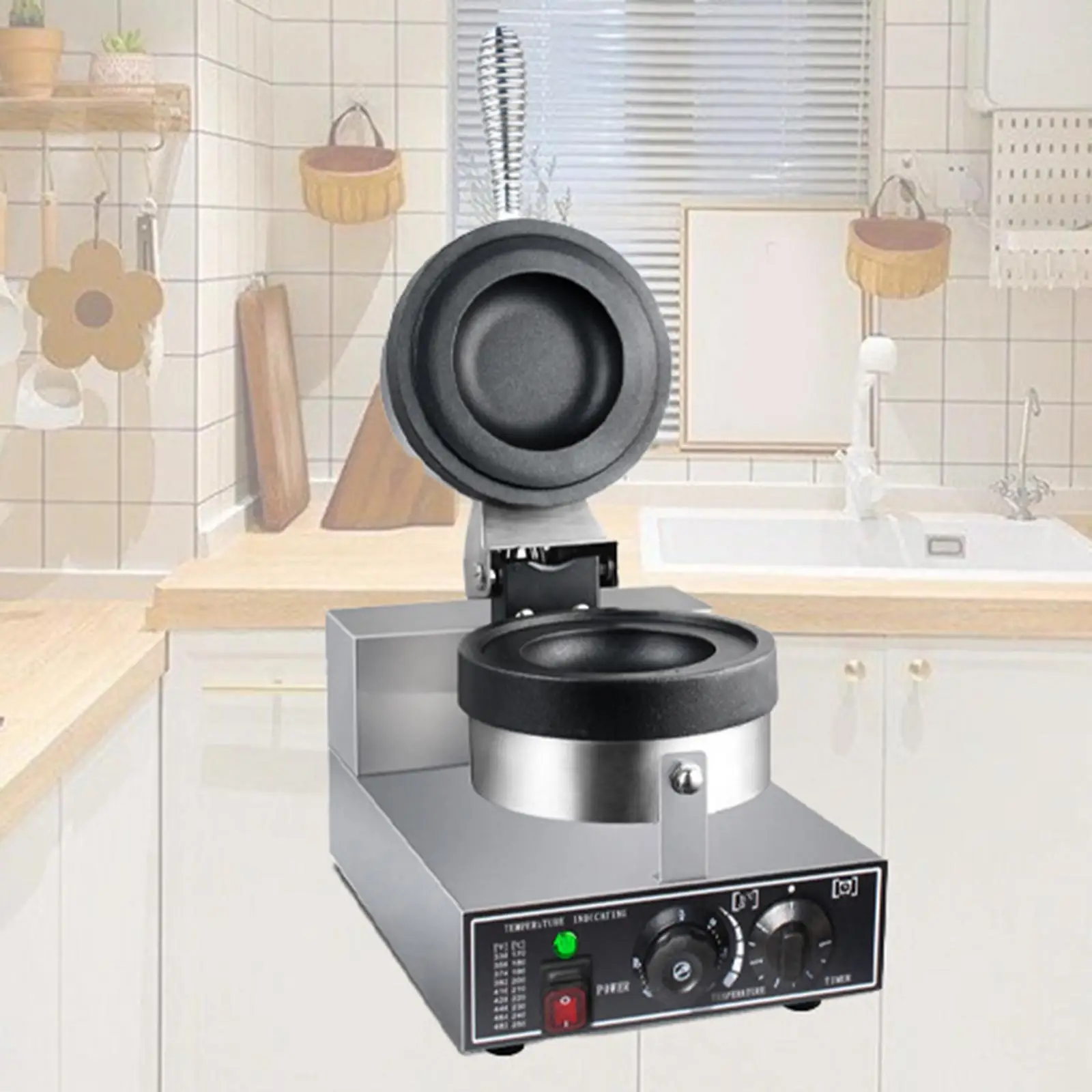 

Ice Cream Burger Maker Time Control Breakfast Maker for Cheese Burgers Steak