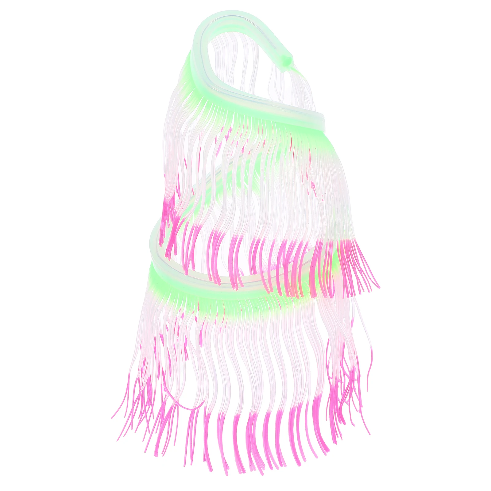 

Artificial Coral Decoration Fish Tank Aquarium Colorful Soft Silicone Adornment Lifelike Safe Water Quality Plant nament