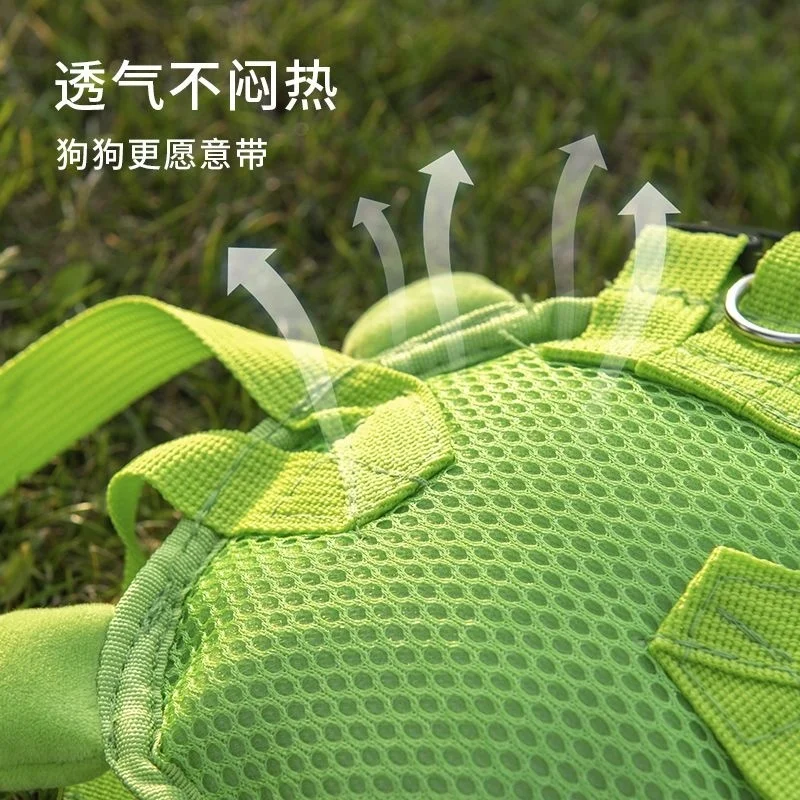 Pet Turtle Bag Cartoon Dog Backpack For Snacks New Summer Breathable Portable Large Capacity Pet Backpack