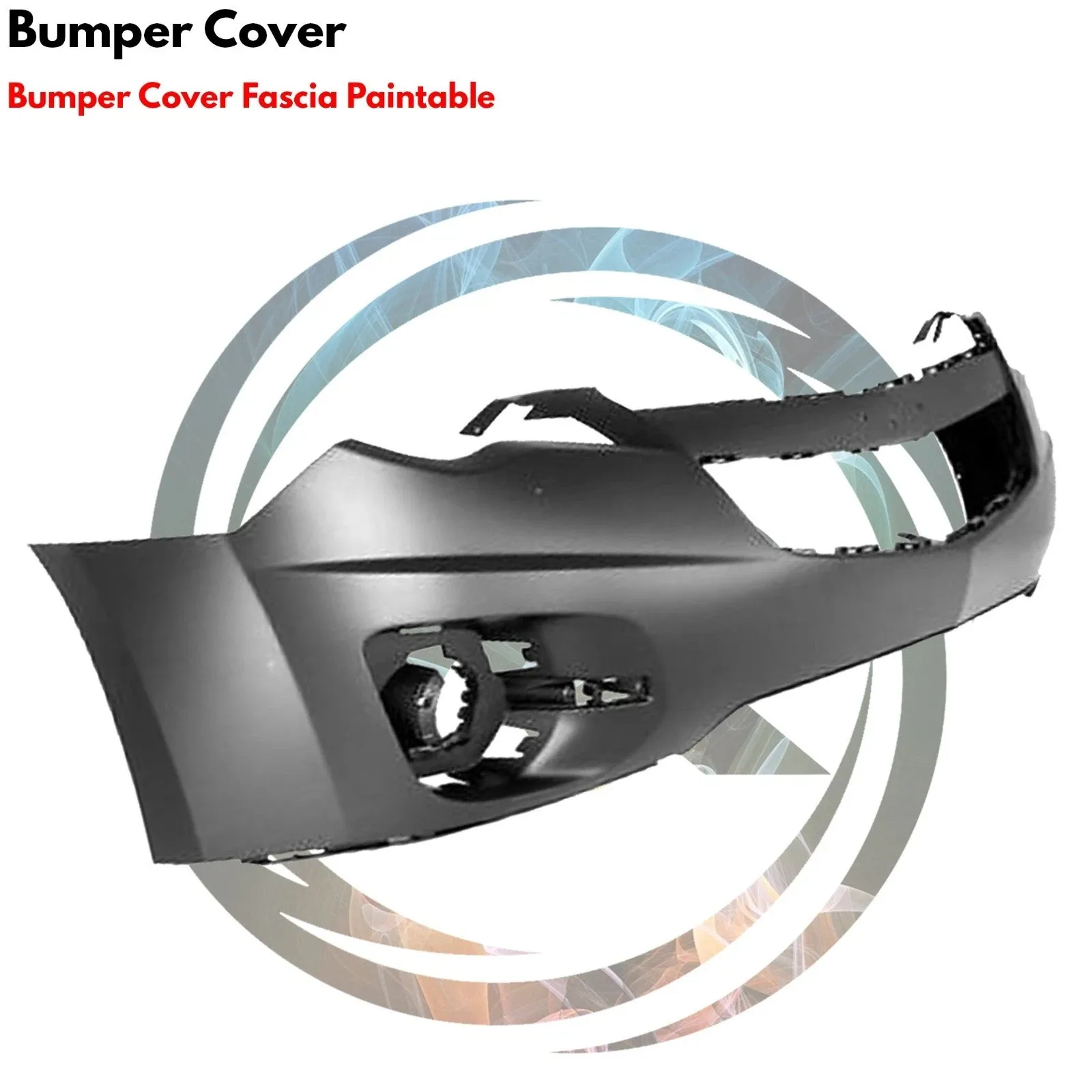 Front Bumper Cover Fascia & Grille Assembly Kit For 2010-2015 Chevrolet Equinox