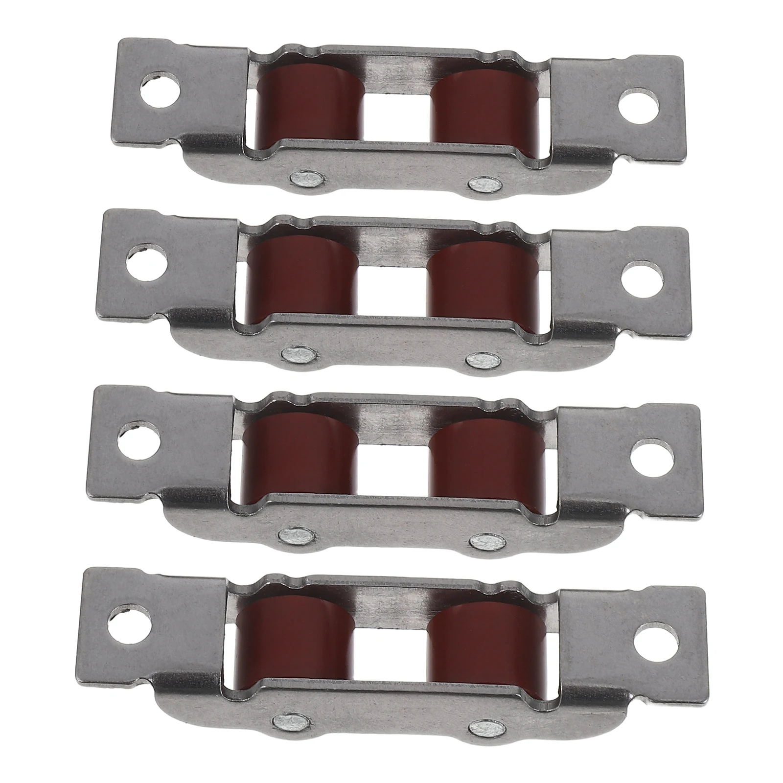 

4Pcs Sliding Door Rollers Replacement Stainless Steel Bearing Smooth Window Pulley for Patio Home Office Balcony Track