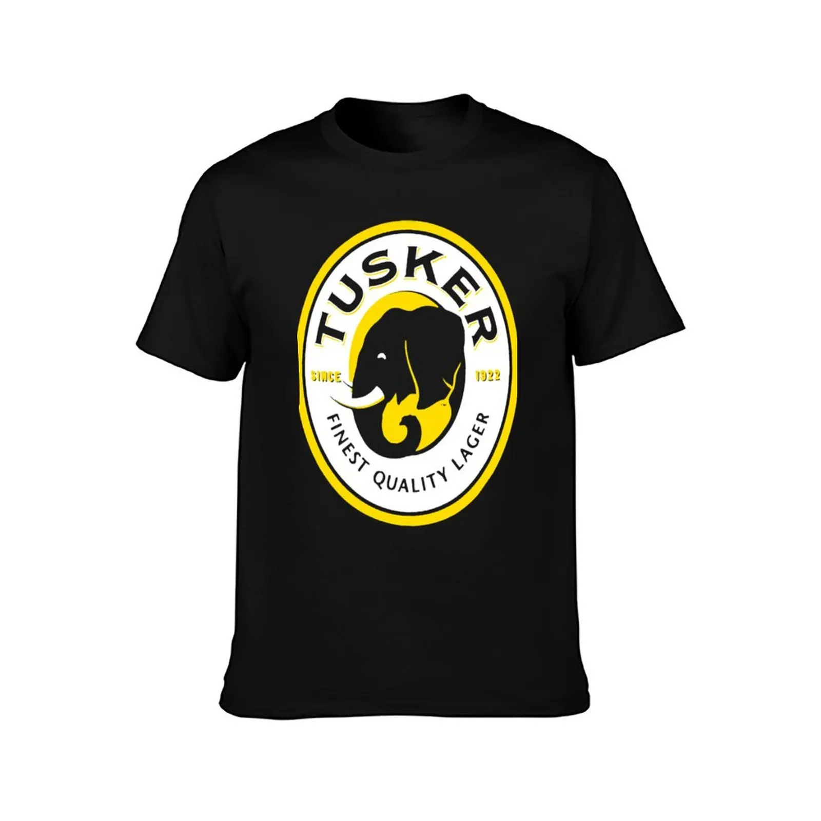Tusker lager T-Shirt Modern Print Casual T-Shirt