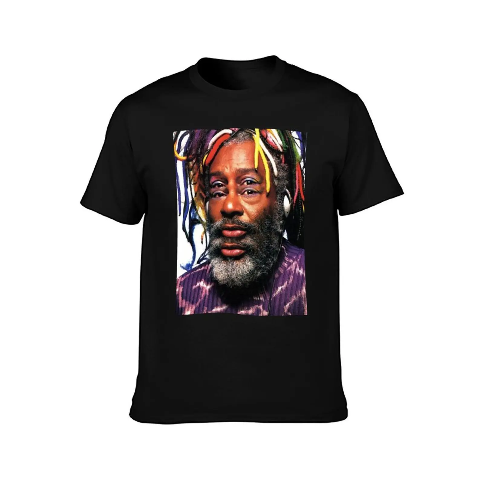 george clinton focused T-Shirt Breathable Lightweight Summer Top