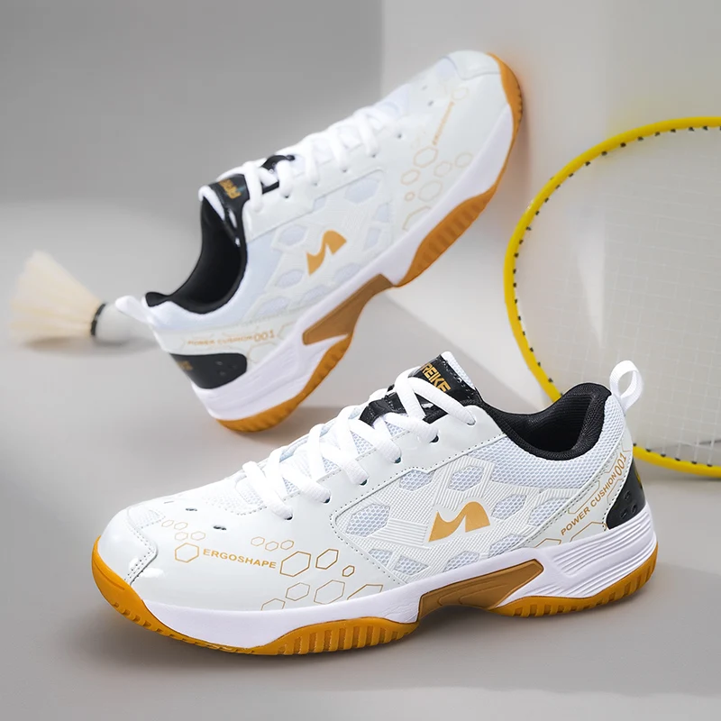 

Badminton Shoes Men Non-slip Volleyball Shoes Women Professional Sneakers Table Tennis Shoes Unisex Wear Resistant Golf Shoes