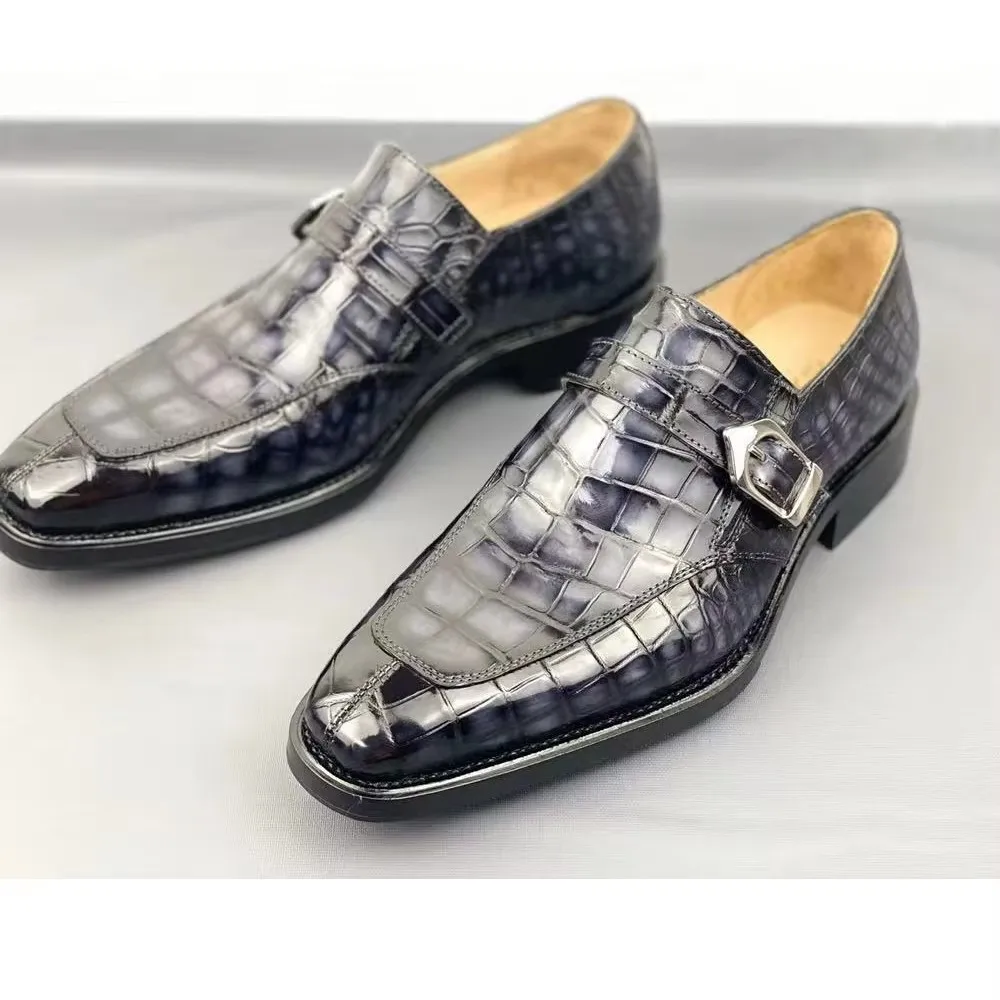 yingshang new arrival men formal shoes male crocodile shoes wedding groom shoes business meeting date shoes for suits shoes