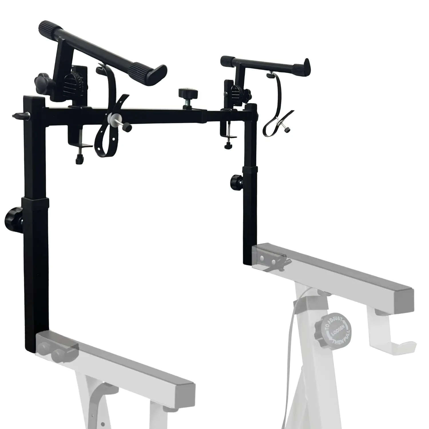 Soporte para teclado de 2 niveles, soporte para Piano Digital eléctrico Universal ajustable, fácil engranaje, para 54, 88 teclas, dos niveles, segundo