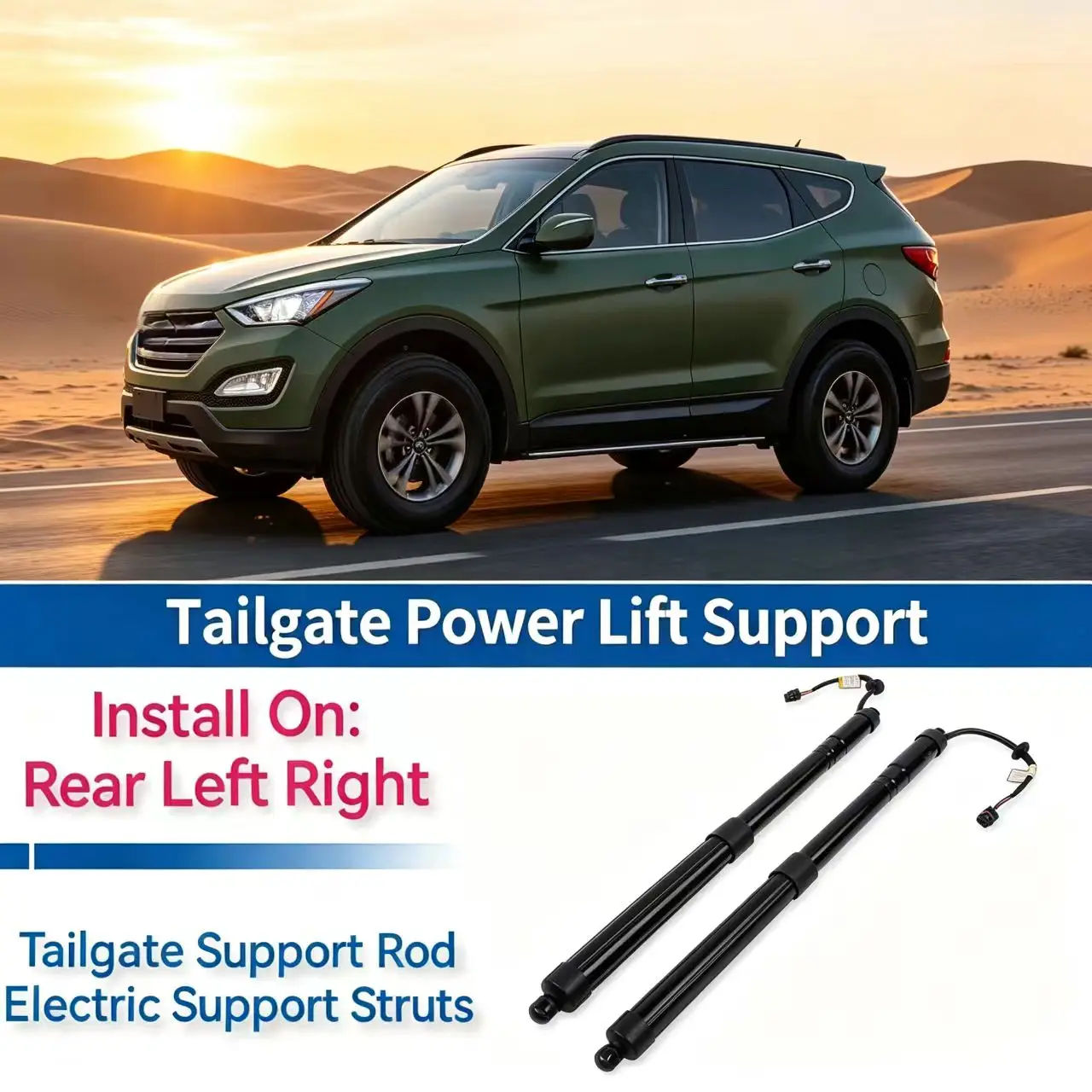 Trunk Liftgate support strut For SKODA SUPERB Combi III 2015 2016 2017 2018 Electric Tailgate Gas Struts 3V9827851B 3V9827852B
