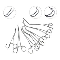 Stainless steel Vascular Clamps Aortic Exclusion Clamp Forceps Atraumatic Jaw Cardiovascular surgical instruments
