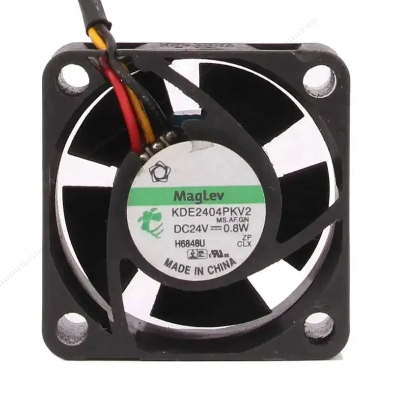 

W DC24V 0.8W EC AC 40X40X20mm 4020 4CM Ultra-quiet Power Supply Chassis Inverter KDE2404PKV2 Cooling Fan