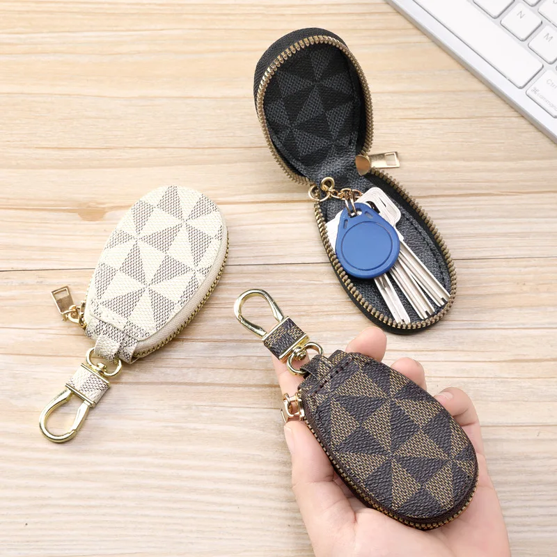 Key Bag for Women, Multifunctional, Simple, Men's Zipper, Home Car Key Bag