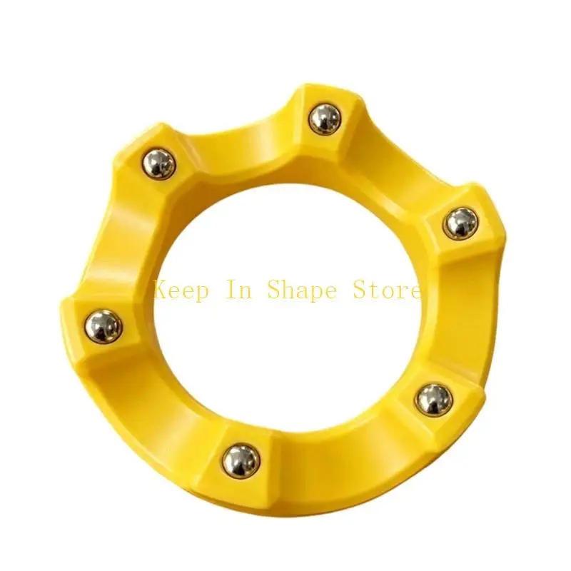 U1JC Bowling Ball Rotators Stand 360 Degrees Smooth Rotating Spinners With 6 Steel Ball for Surfaces Sanding