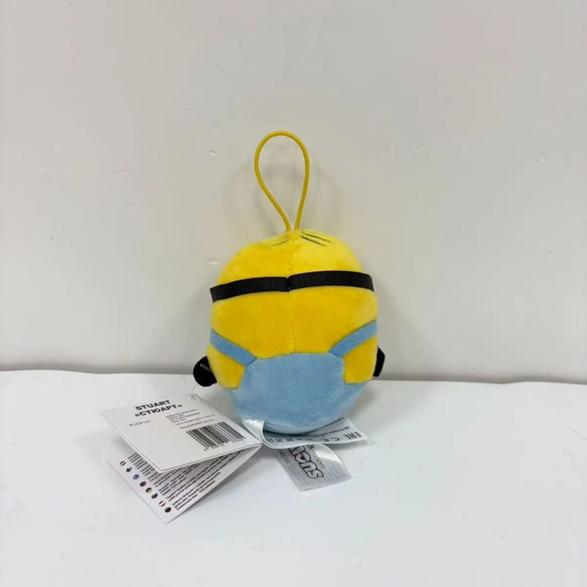 Minions cartoon cute plush keychain kawaii for boys and girls doll 10cm super cute figure pendant anime merchandise wholesale - view 6