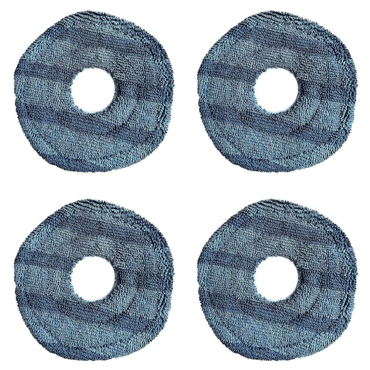 

4pcs Washable Vacuum Mopping Pad for Eufy X10 Pro Omni and Eufy X9 Pro Robot Vacuum Replacement Parts Mop Cloth