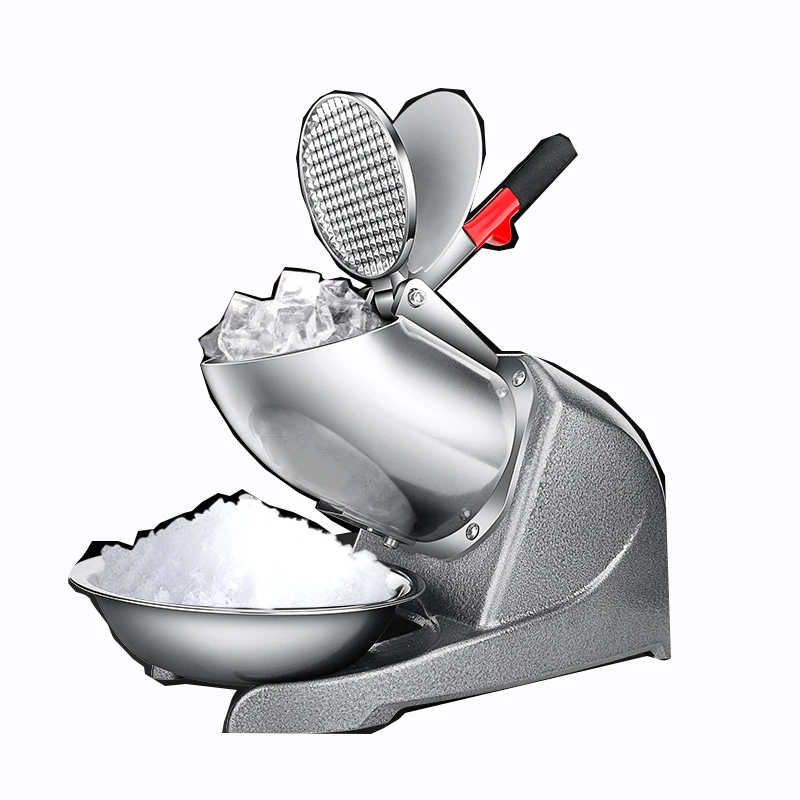 عالية الجودة 220 فولت آلة كسارة كهربائية حالة جديدة المنزل الاستخدام التجاري مخروط سحق جهاز الجليد الفنادق المطاعم محلات المواد الغذائية #5