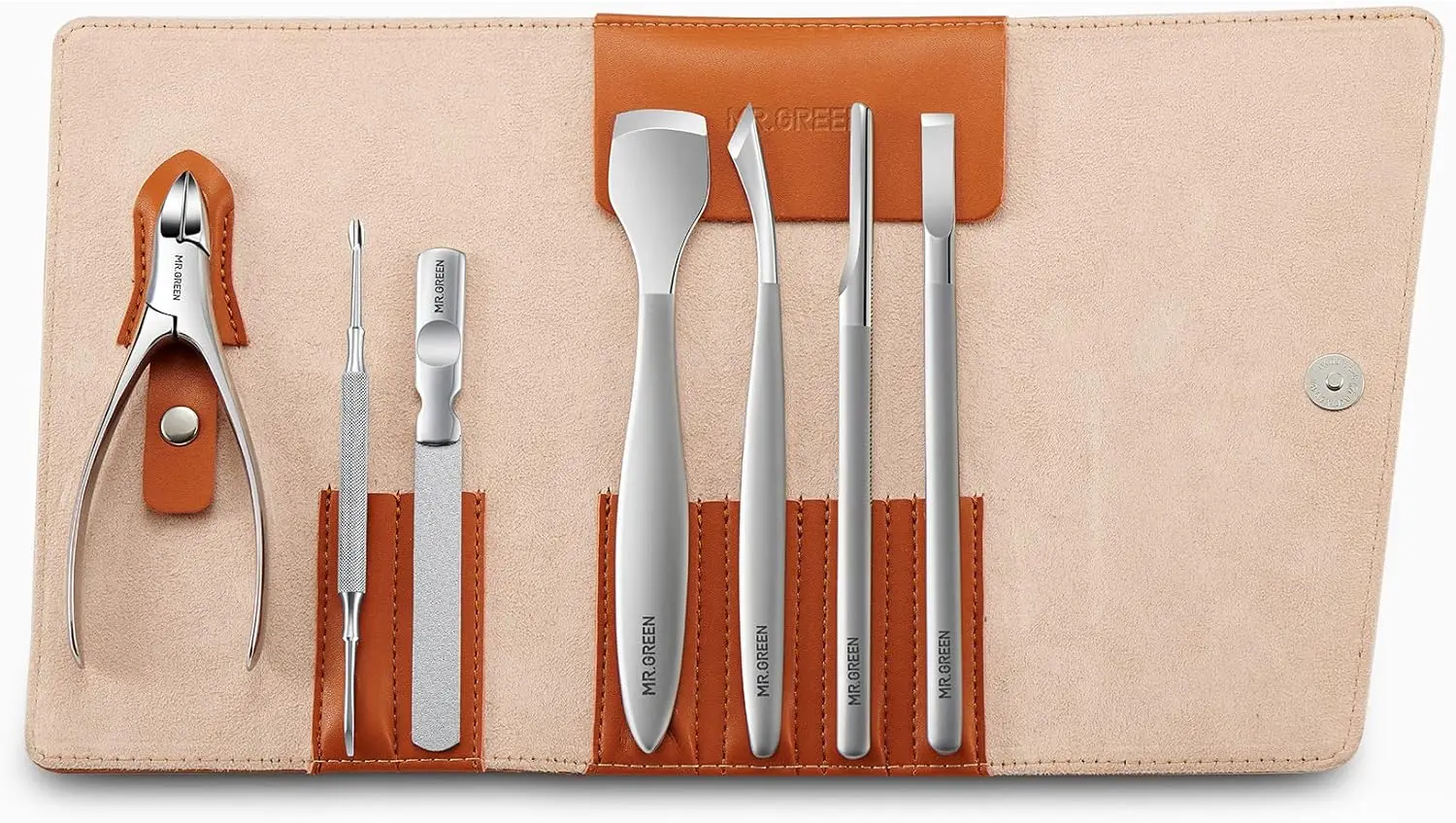 

Professional Ingrown Toenail Clippers Set, Stainless Steel Foot Care Tools with 7 Pcs for Pedicure and Nail Removal