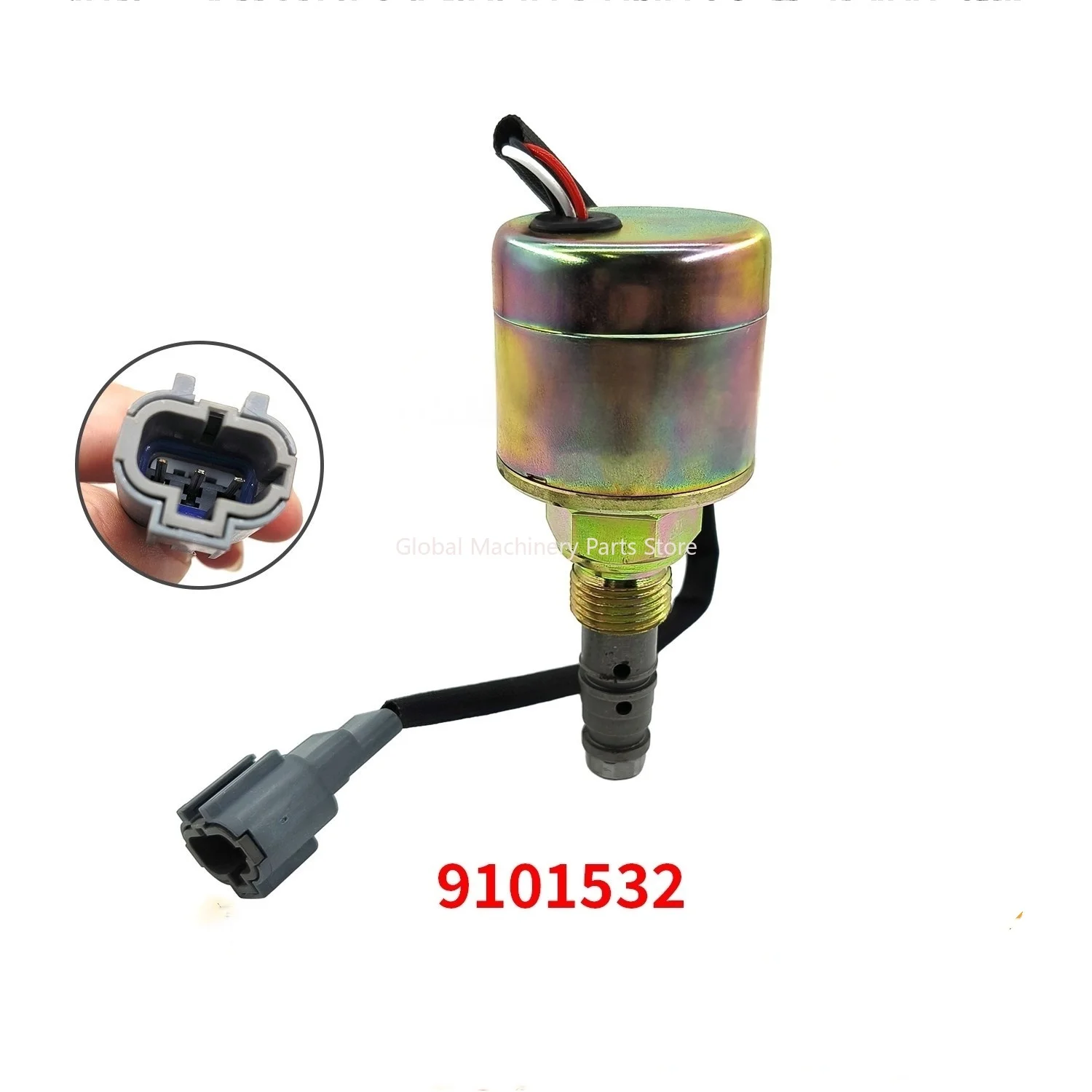 9101532 Differential Pressure Sensor DP Distribution Valve Solenoid Valve for Hitachi EX120, 200, 210, 300-1/2/3/5 Excavators