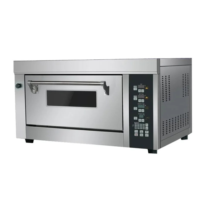 

Commercial Spray Steam Bakery Pizza Oven for Sale 4350W Electric Outdoor Convection Oven With Asbestos Board