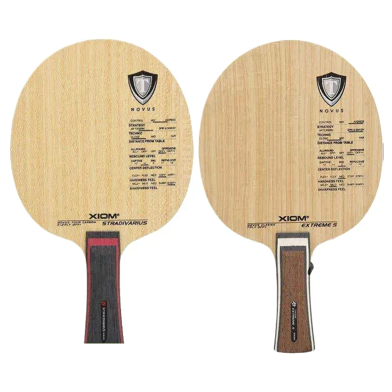 XIOM STRADIVARIUS/EXTREMES 5+2carbon Table Tennis Rackets Carbon Ping Pong Blade Racket Hard Fast Attack with Loop Tenis De Mesa