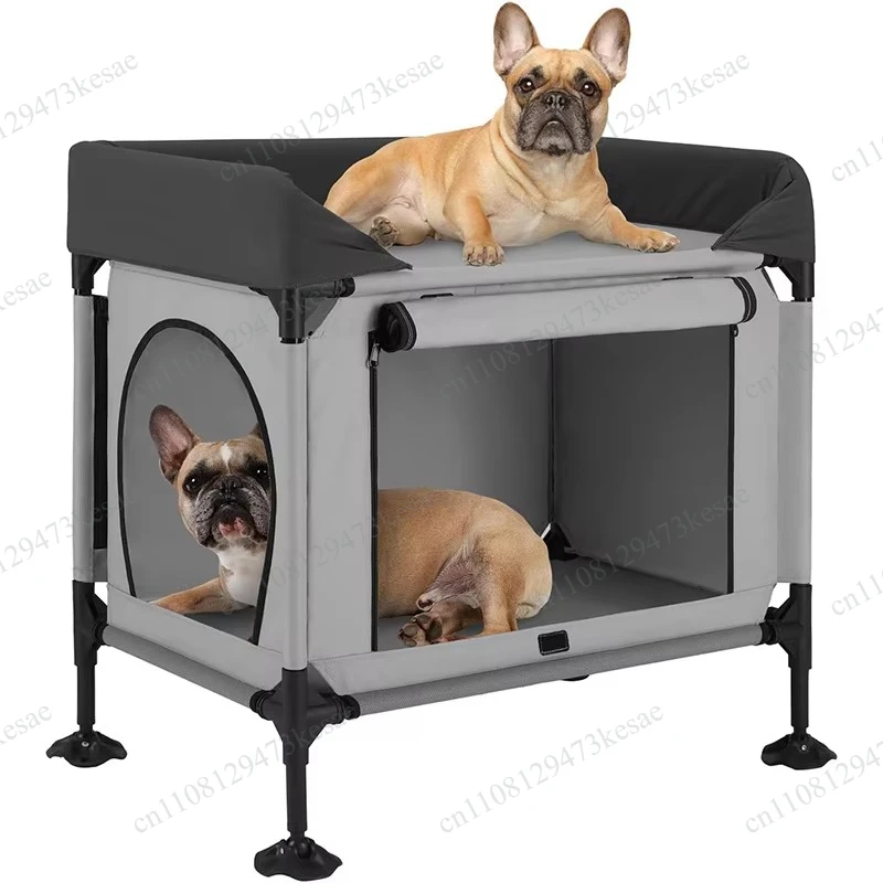 Double Layer Pet Bed House with Bracket Window Sill Mount Cat Dog Bed Indoor Moisture-Proof Breathable All Season Pet Hammock