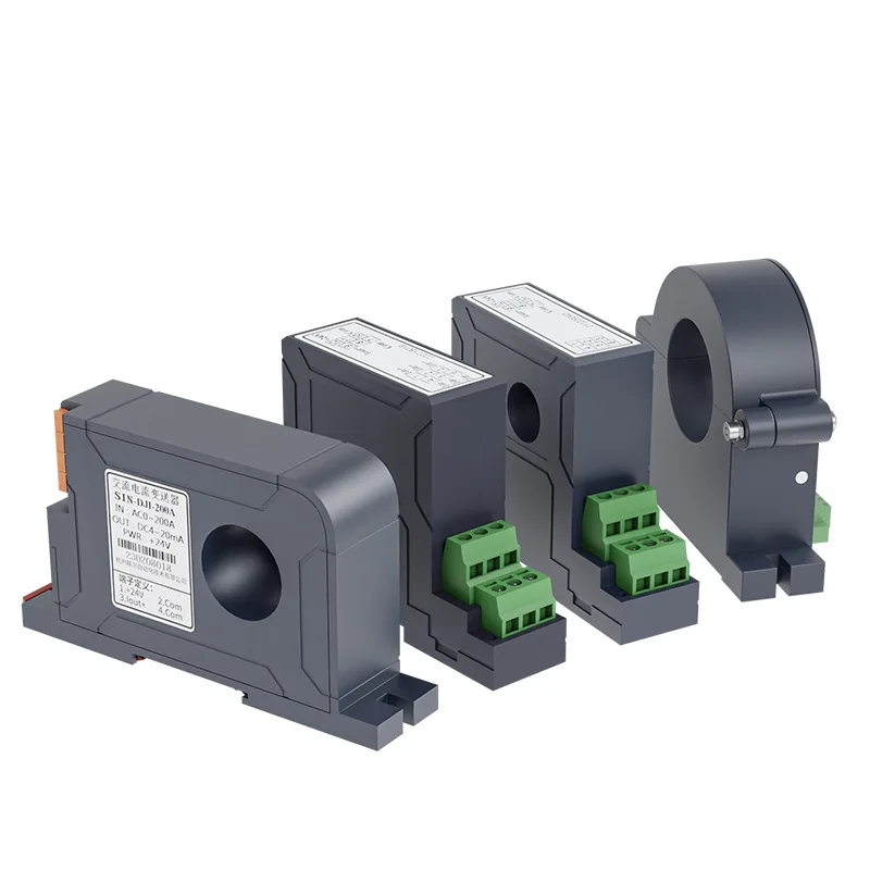 

AC Current Transmitter, Single Phase Electricity Sensor, Perforated Hall Current Sensor