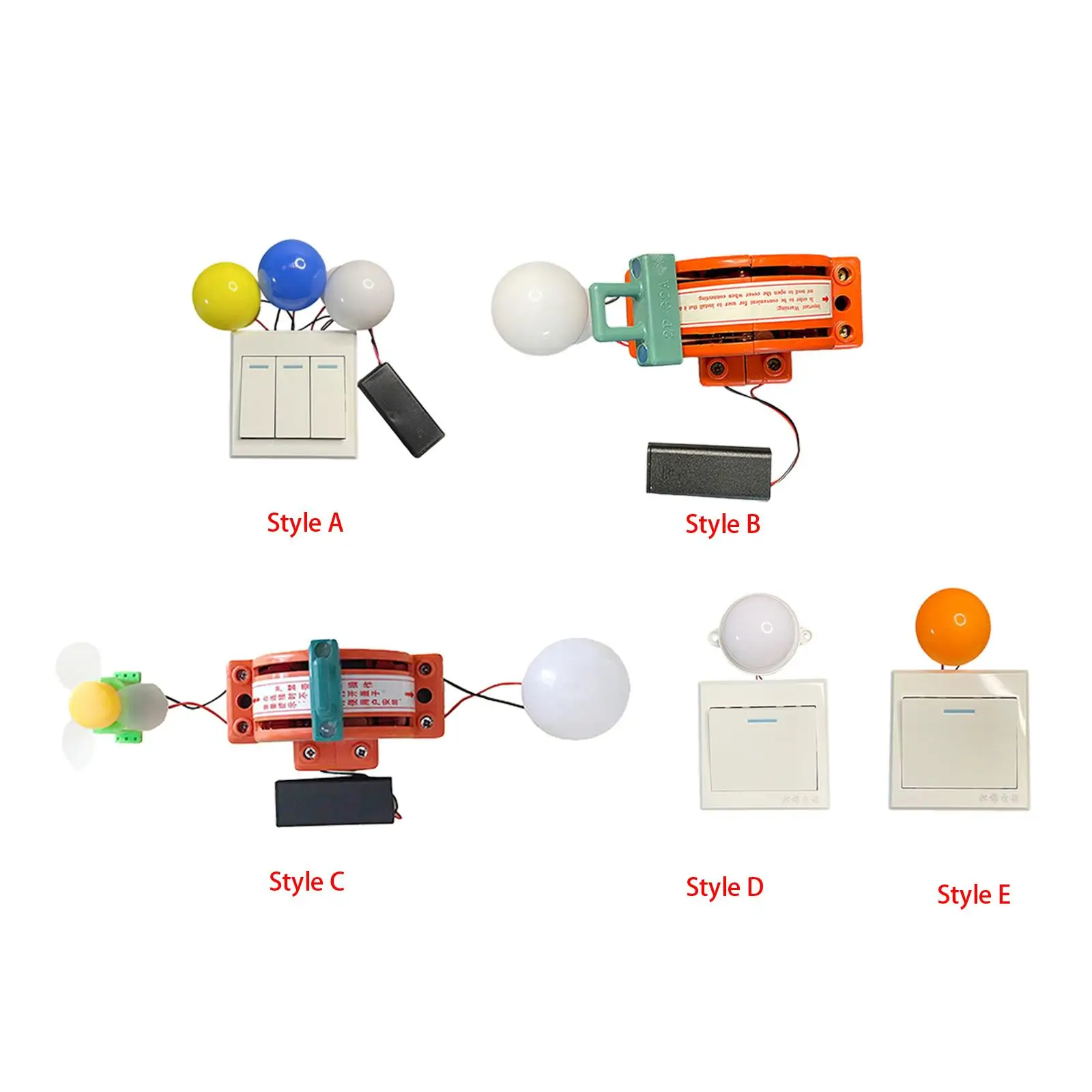 مشغول مجلس الملحقات الخفيفة DIY الملحقات المواد أجزاء اللوحة الحسية DIY