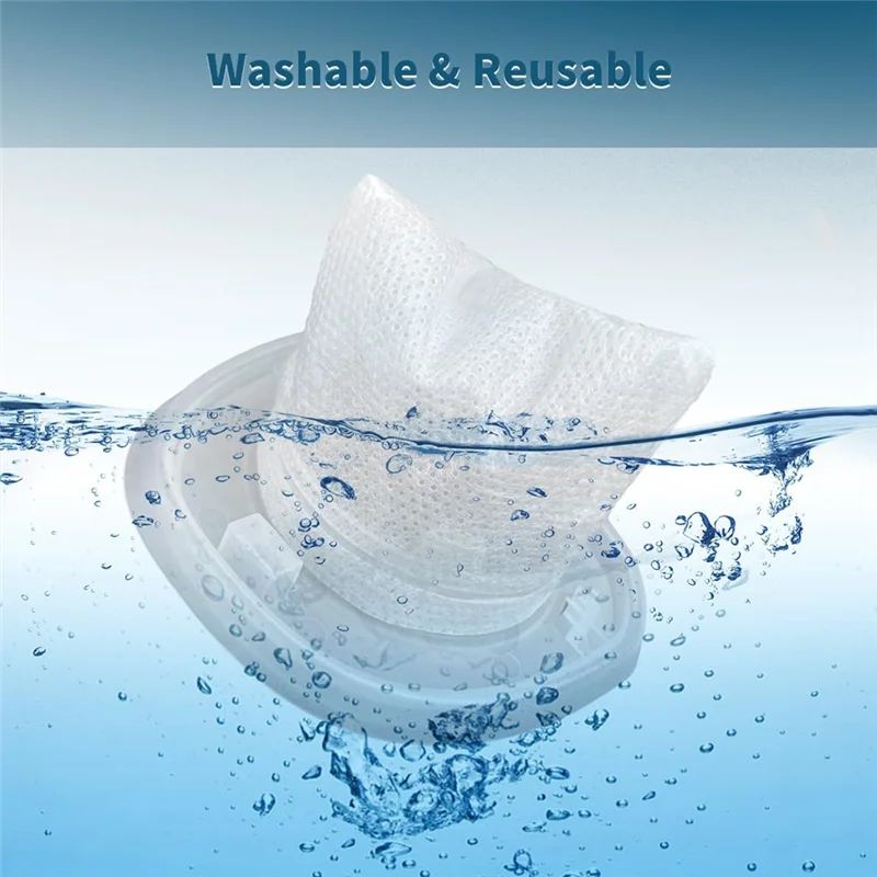 N09R-Sostituzione del filtro del collettore di polveri 6 filtri Accessori del filtro per BLACK DECKER HNVCF10