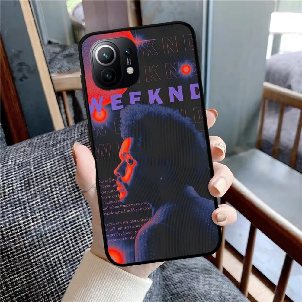 The Weeknd XO Singer Phone Case For Xiaomi Mi 5X 8 9 10 11 12 Lite Pro 10T PocoX3pro PocoM3 Note 10 Pro Lite