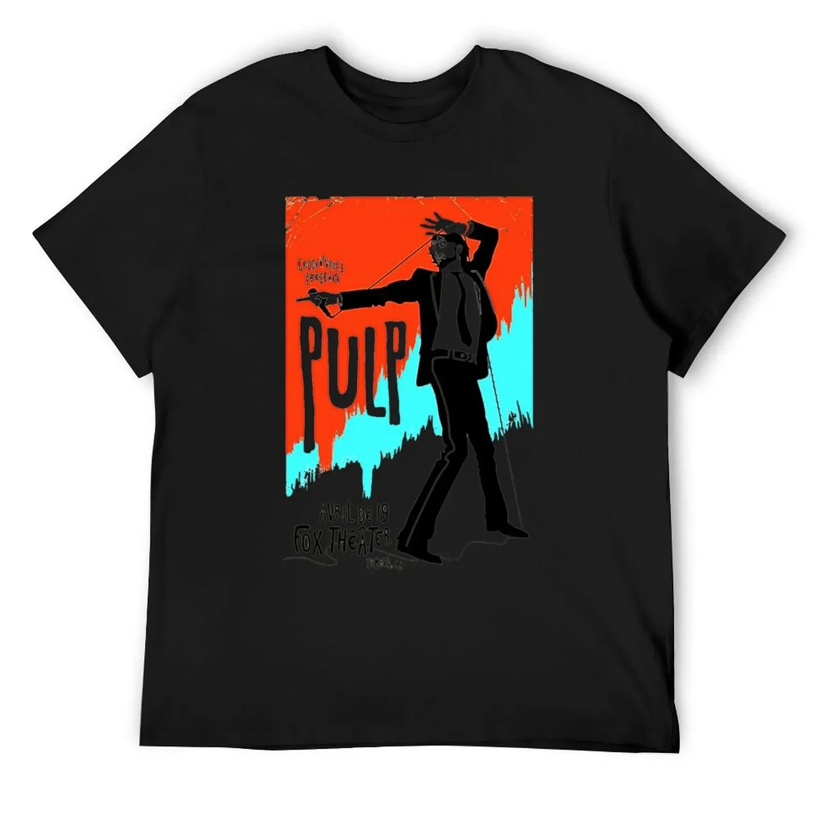 

PULP BAND T-Shirt shirts graphic tee boys animal print shirts graphic plain black t shirts men