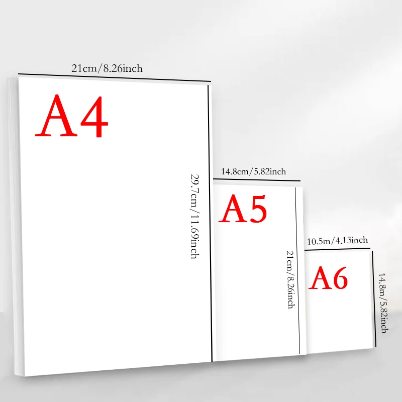 A4 A5 A6 135/150G Fotopapier mit selbstklebender Rückseite, einseitig glänzender Aufkleber, Tintenstrahldrucker. Verwenden Sie selbstklebendes Fotoetikettenpapier
