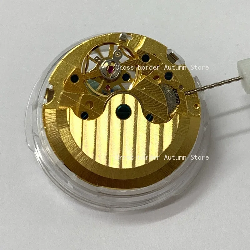 Perpetual Calendar Automatic Watch Movement Multi Hands Semi Tourbillon Wristwatch Core Accessories