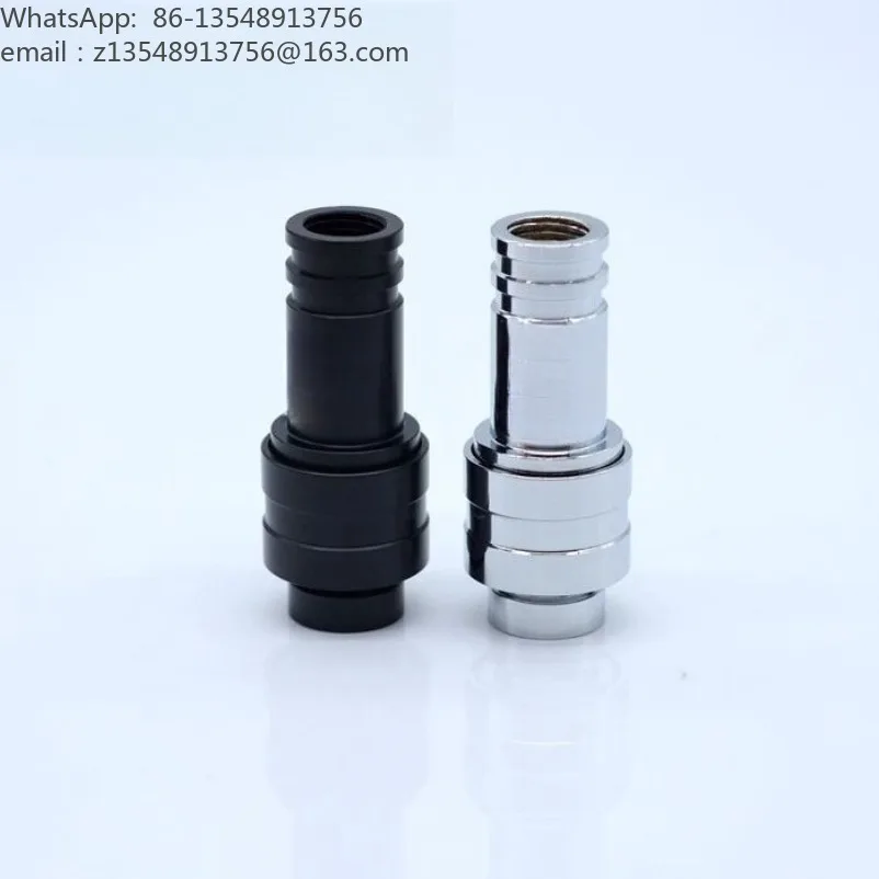 Computer water cooling water stop quick plug all copper quick connector straight through ZSZT-T1 two-end disconnect water stop