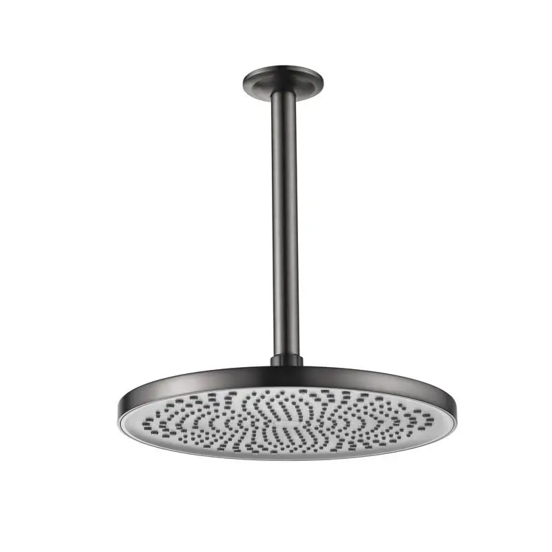 

High Pressure Rain Showerhead - Luxurious Modern Design - Easy Tool-free Installation in 1 Min
