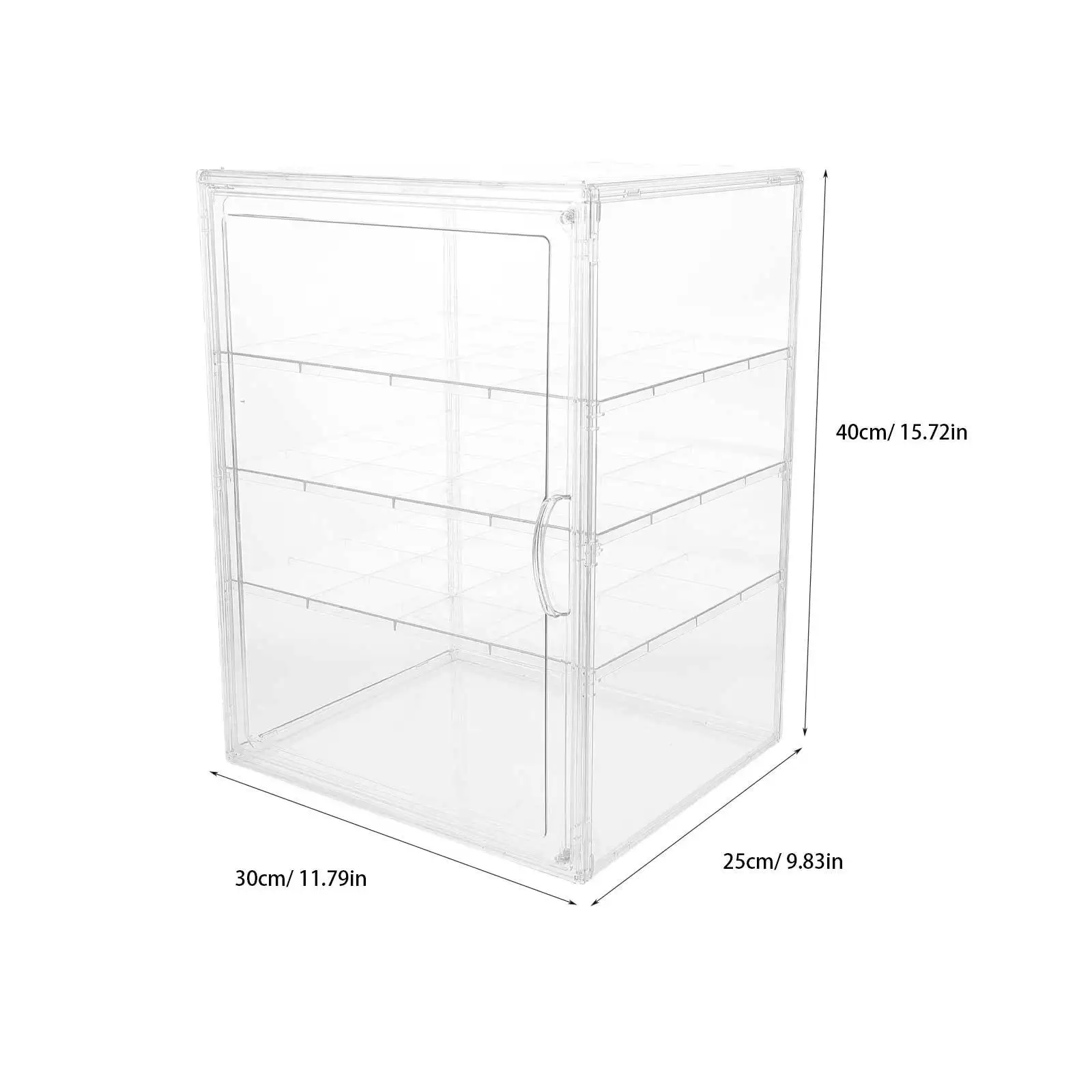 Kuchen-Aufbewahrungsbehälter, durchsichtige Boxen, Backwaren-Display, Kuchen, Bäckerei, Brot, PET-Mülleimer