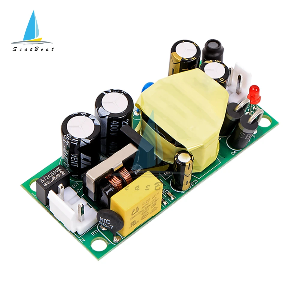 AC-DC 5V 3A 12V 2A 24V 1A 24W Switching Power Supply Module Bare Circuit AC90-264V 110V 220V to 12V 24V Board for Replace/Repair