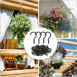 20/40 PC Screw Hooks for Indoors Outdoors Hanging Plants Led Party Lights Garage Wind Chimes Heavy Duty Hanger Ceiling Cup Hooks