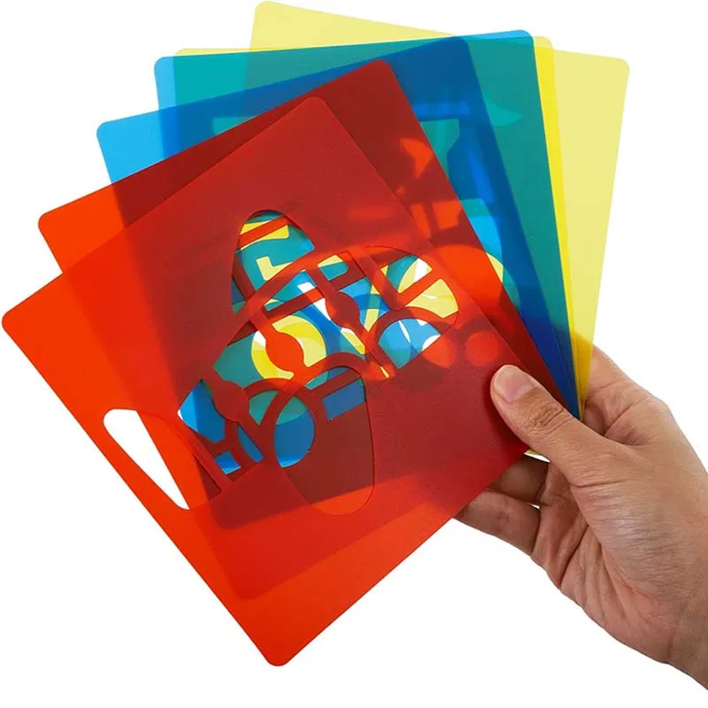 10/20pcs 어린이 그리기 장난감 스텐실 그림 장난감 빨 수있는 재사용 가능한 학습 테마 기본 모양 템플릿 어린이를위한 TMZ