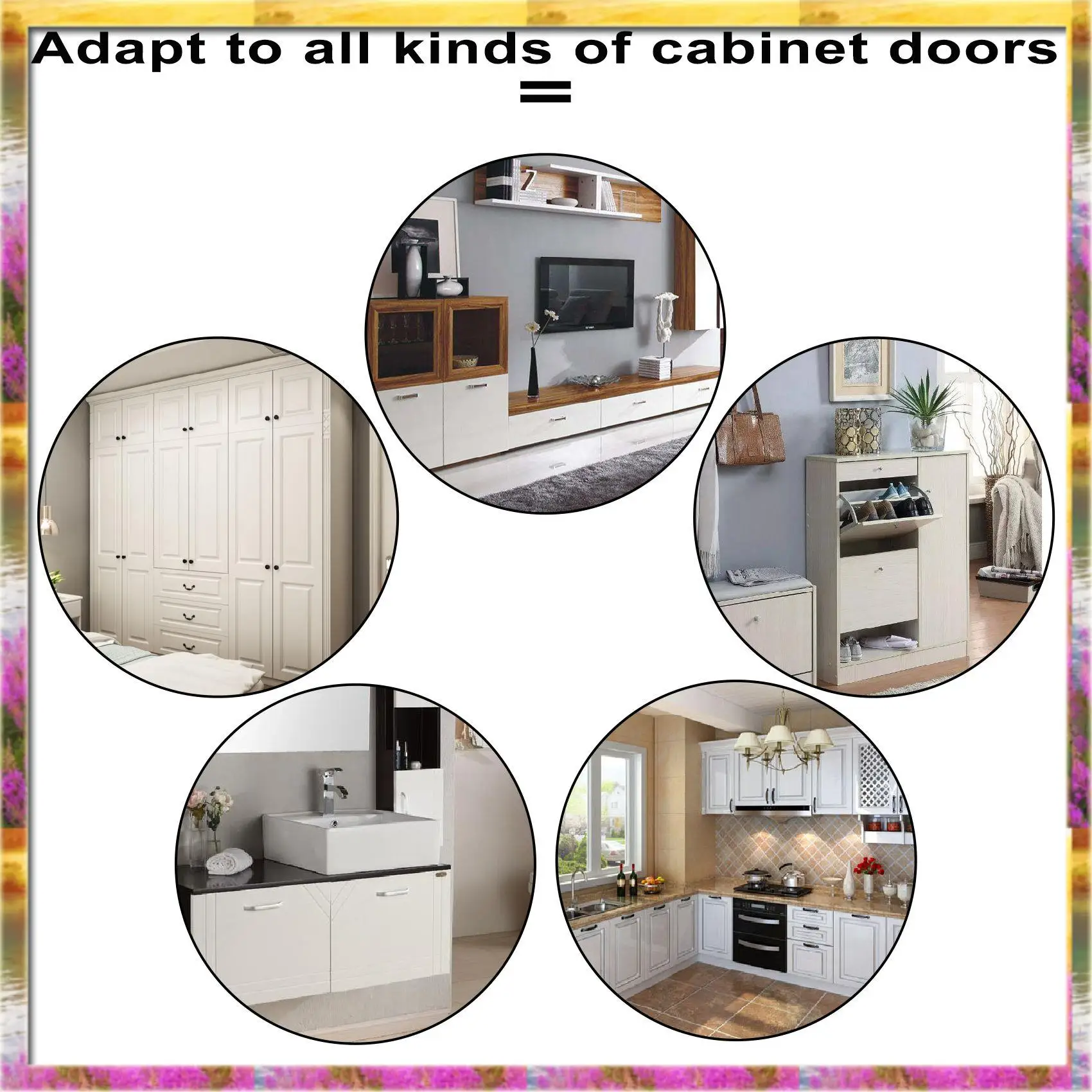 【AB07 Price 】10PCS 30MM Colorful Crystal Knobs Glass Cabinet Knobs Drawer Pulls Handle For Home Cabinet Drawer And Dresser