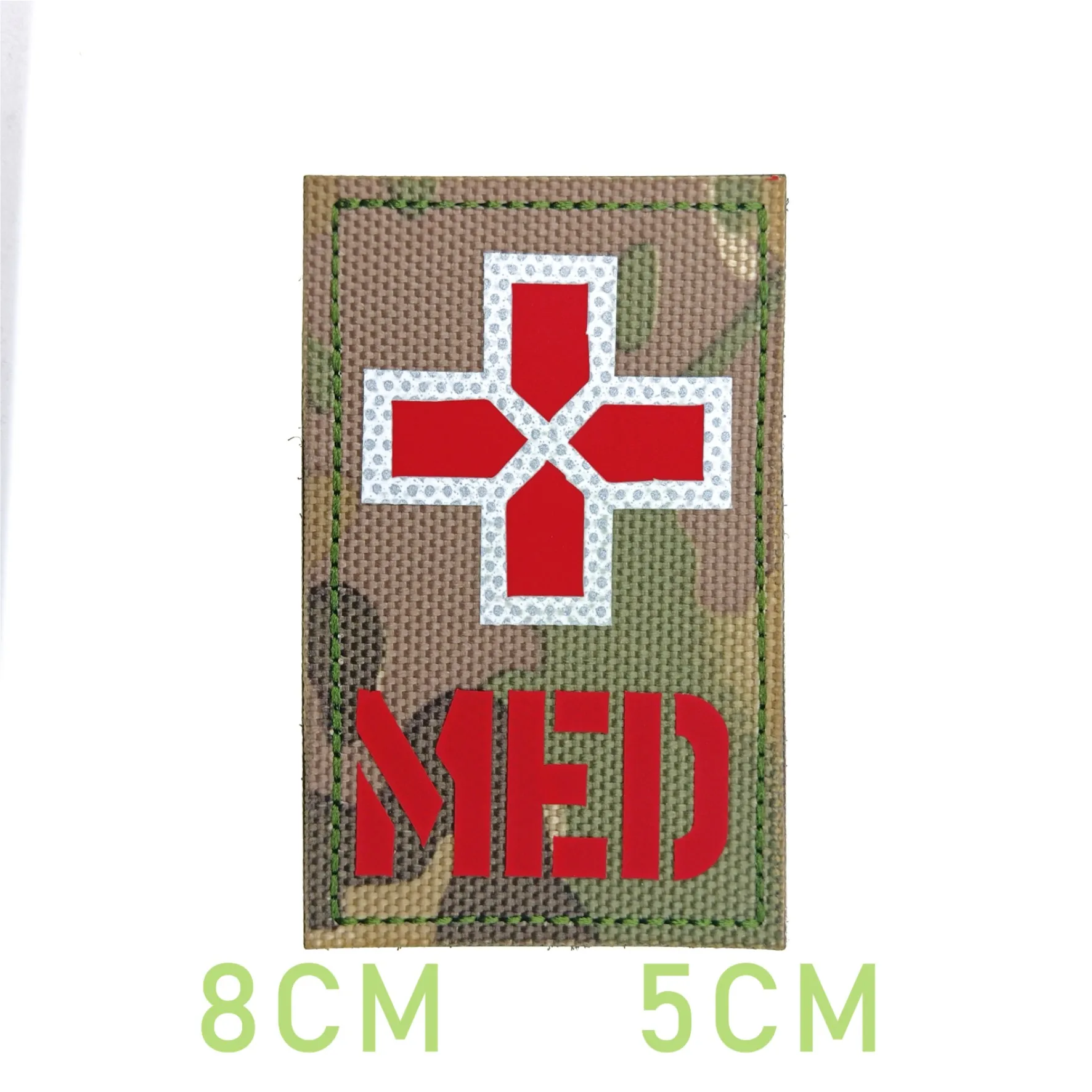 Outdoor rescue patch ERT MED A+A-O+O-blood type logo medical patch soldier backpack vest cross tactical badge