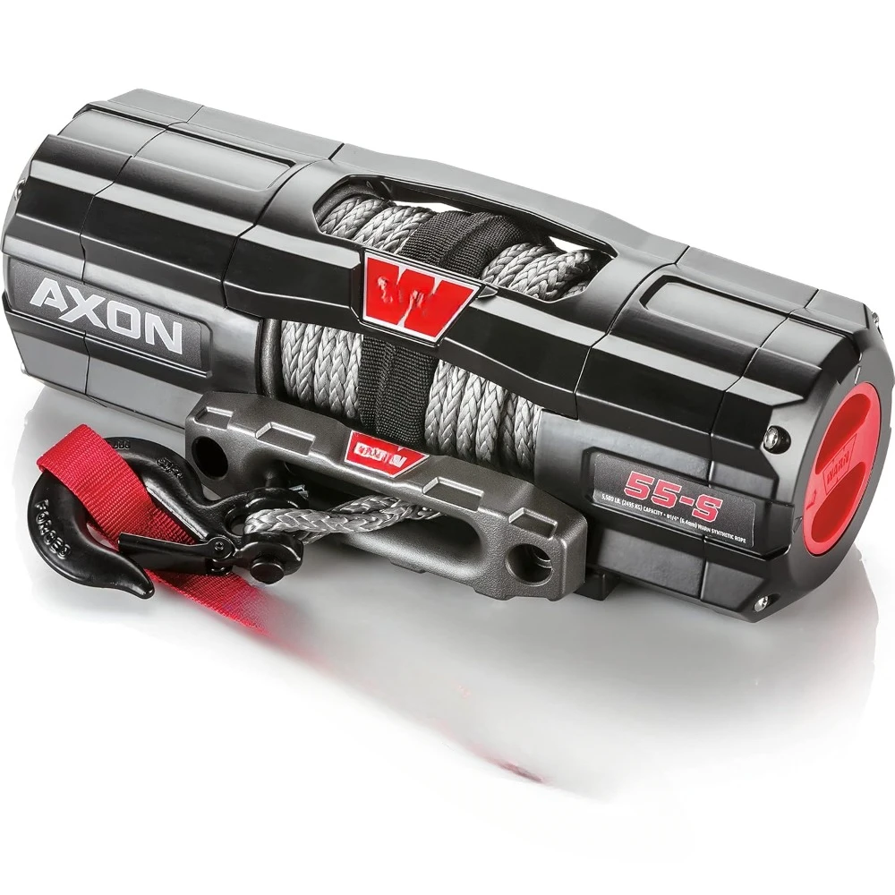 101150 AXON 55-S Powersports Winch With Spydura Synthetic Rope and HUB Wireless Receiver: 1/4