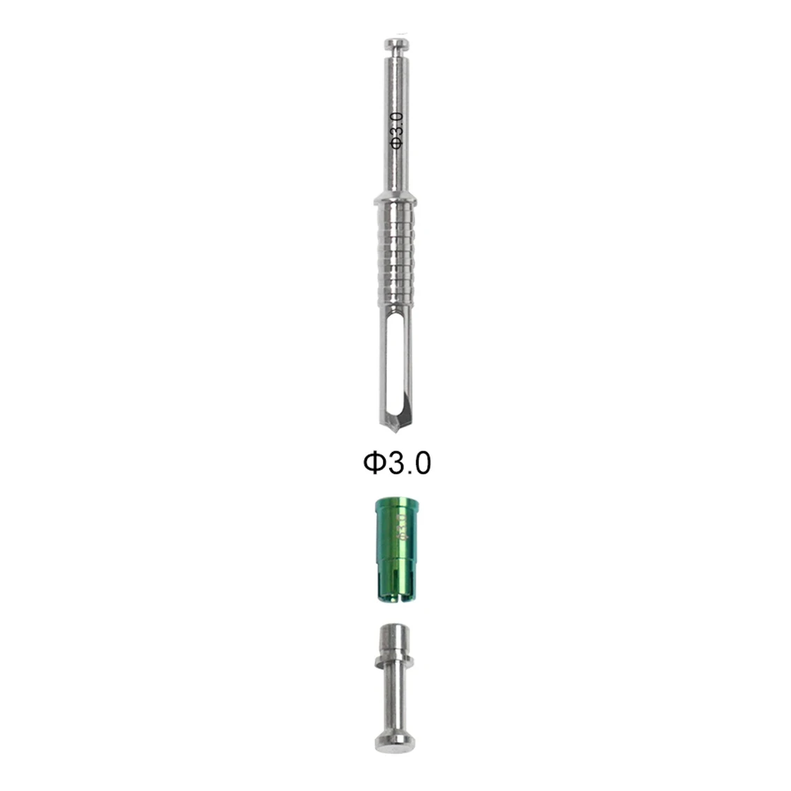 Dental Implant autologous drill Bone Collector chip marker drill surgical sinus lift 3.0 mm Self-Grinding Bone Connector