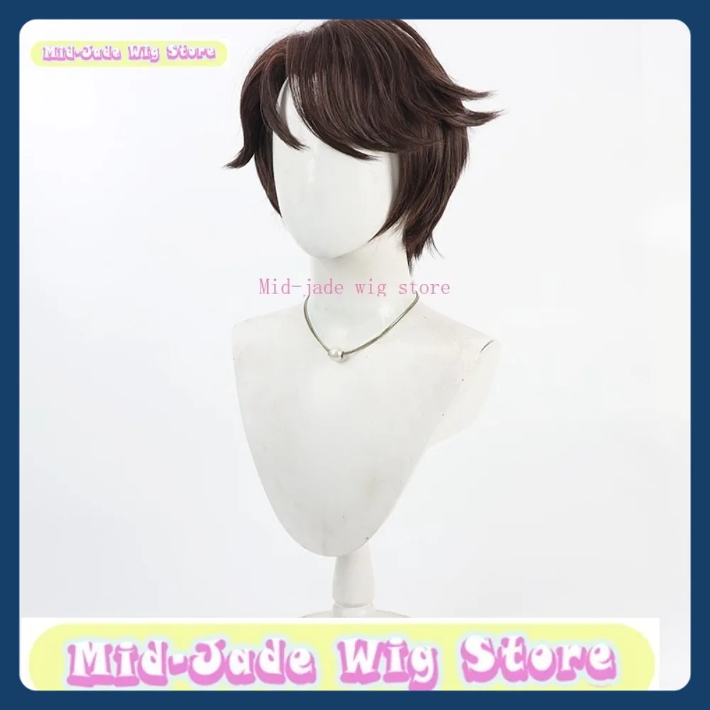 ミッドジェイドウィッグストアアイデンティティチーム預言者エリコスプレウィッグアニメゲームロールプレイング人工毛ハロウィンパーティー