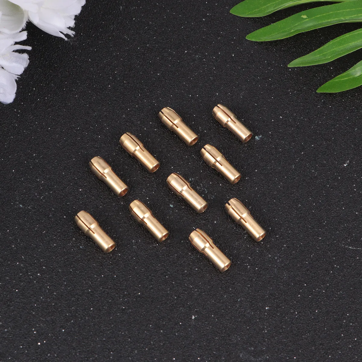 

22Pcs Electric Grinder Collet Set Copper Grinding Chuck for Rotary Tools Pin Vises Drill Electric Grinding ABS Wood Cardboard M8