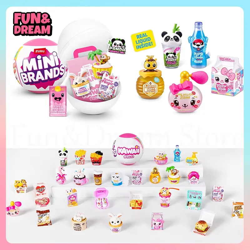 Descubre los Mini Brands Kawaii Juguettos: La Nueva Colección de Cajas Ciegas que Está Encantando a Niños y Coleccionistas