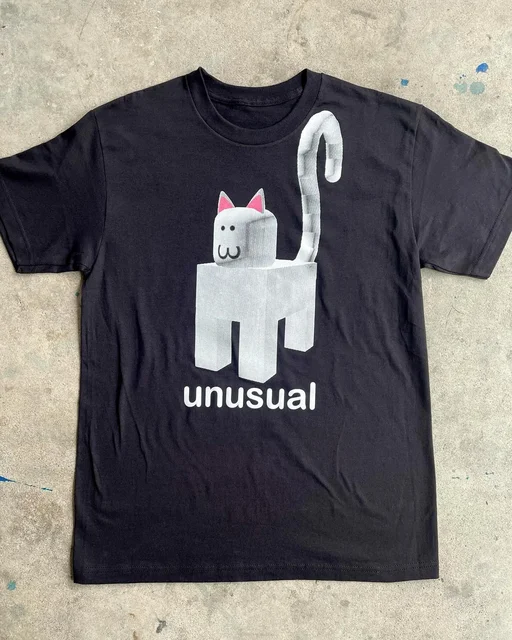 Humor Wszechstronny Modny Nadruk Codzienne Damskie Koszulki Luźne Solidne Klasyczne Stylowe Krótkie Rękawy Streetwear Czarne Topy Slim Fit