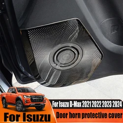 Para Isuzu d-max 2021 2022 2023 2024 cubierta protectora de bocina de puerta de coche modificada accesorios de decoración interior automotriz