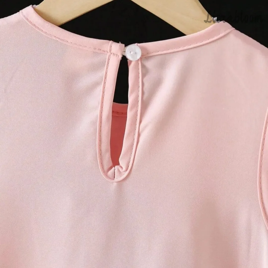 Abito formale personalizzato da bambina senza maniche, abito da damigella con orlo floreale, abito da festa di matrimonio da donna, vestito da sposa