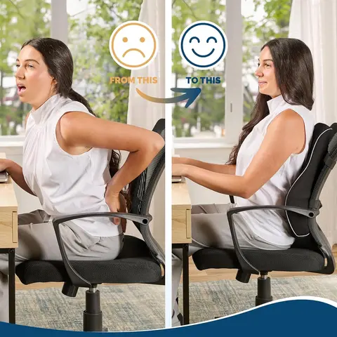 10 best sales lumbar support car seat - №1