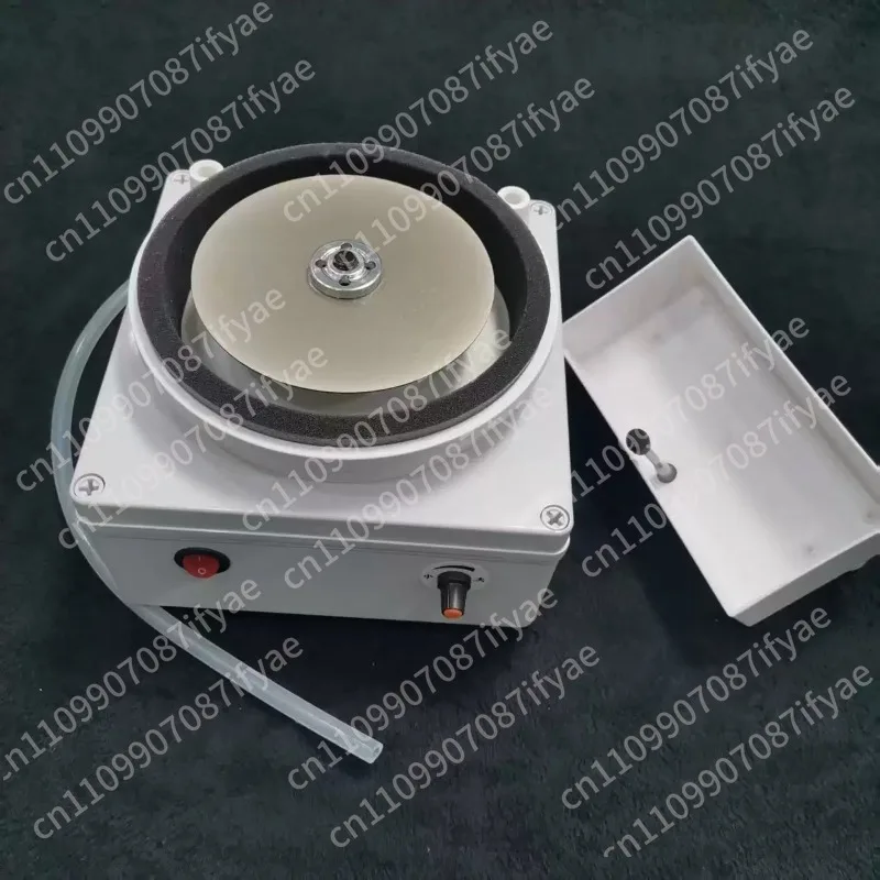 Electric Flat Grinder - 125MM Diamond Grinding Wheel, Portable Sharpening Machine for Knives/Gemstones/Lapidary (Water-Cooled)