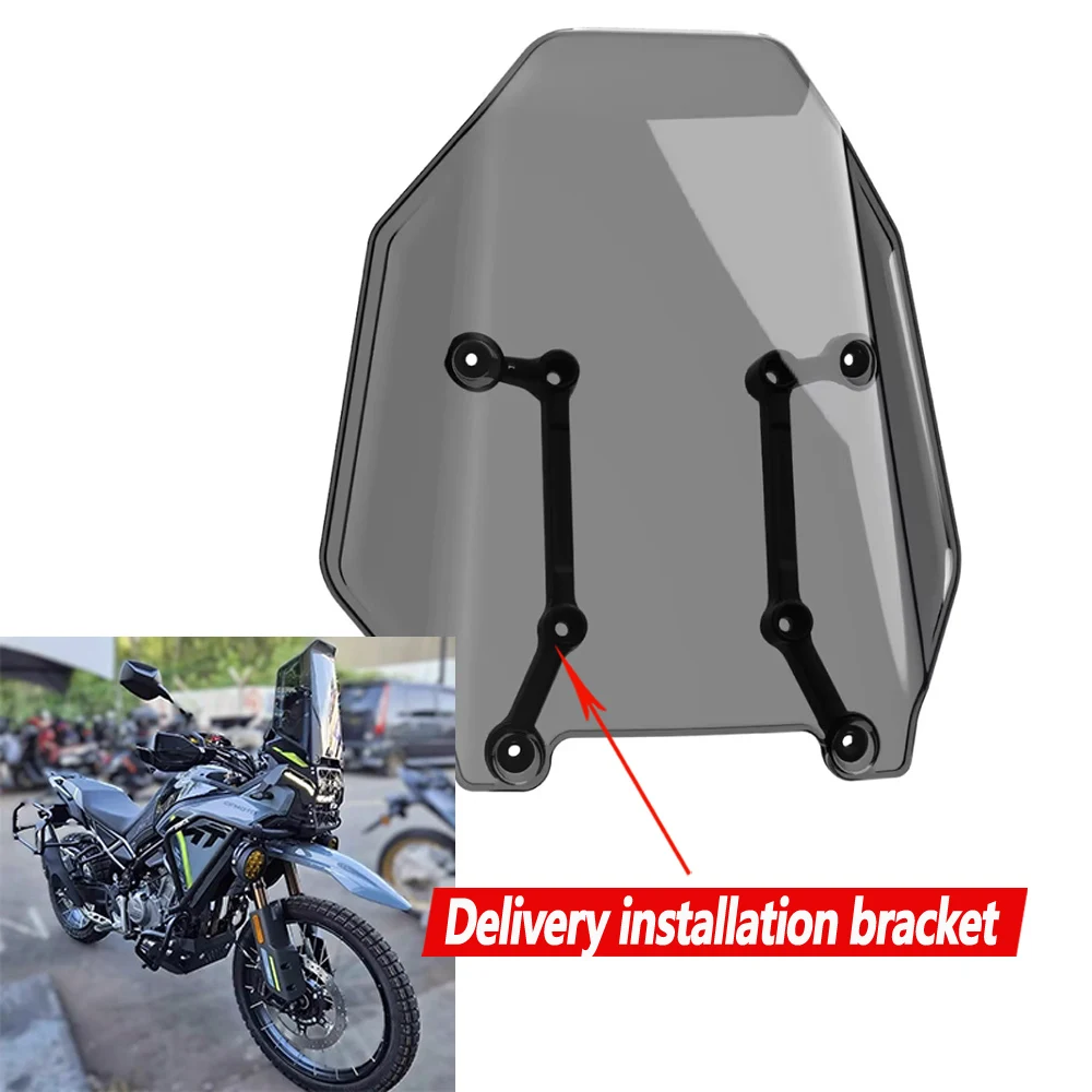 

For CFMOTO 450MT MT450 Advanced Professional Windshield Modification Increase and Raise Protective Windshield
