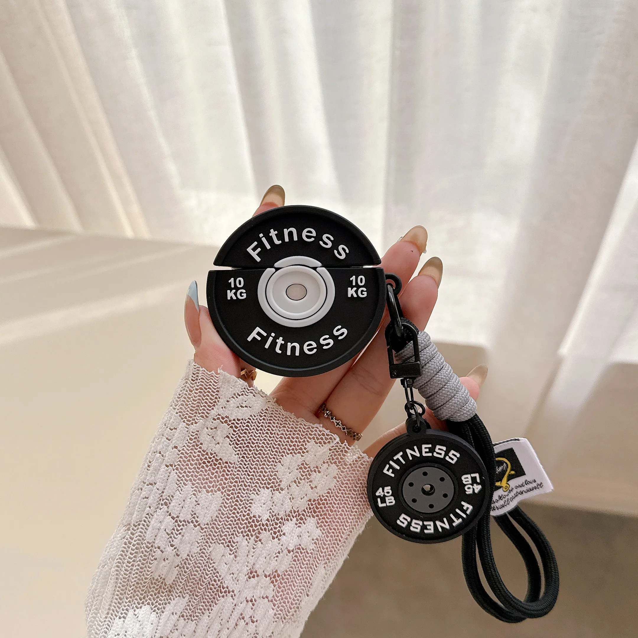 Anker Speaker Soundcore Boom 2 - Casing Earphone Pelindung Bentuk Barbell Kreatif